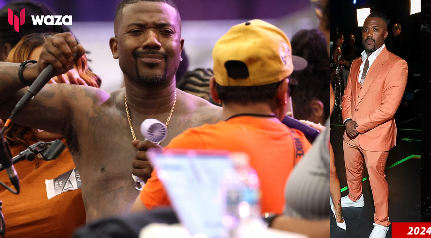 Ray J Shirtless, Pissed Off at BET Awards, Claims Security Locked Him Out
